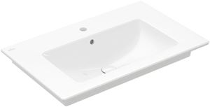 VILLEROY & BOCH VERITY LINE umývadlo 80 cm, s otvorom pre batériu a prepadom, alpská biela