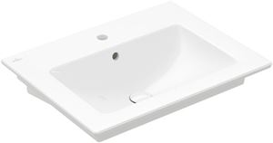 VILLEROY & BOCH VERITY LINE umývadlo 65 cm, s otvorom pre batériu a prepadom, CeramicPlus, alpská biela