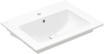 VILLEROY & BOCH VERITY LINE umývadlo 65 cm, s otvorom pre batériu a prepadom, CeramicPlus, alpská biela