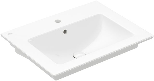VILLEROY & BOCH VERITY LINE umývadlo 65 cm, s otvorom pre batériu a prepadom, CeramicPlus, alpská biela 4A1665R1 Obrázek - Hlavní obrázek
