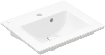 VILLEROY & BOCH VERITY LINE umývadlo 50 cm, s otvorom pre batériu a prepadom, alpská biela