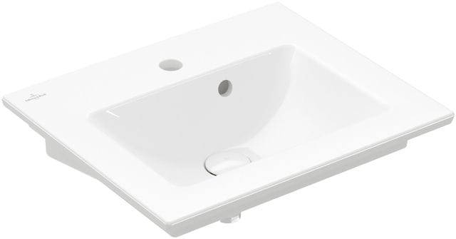 VILLEROY & BOCH VERITY LINE umývadlo 50 cm, s otvorom pre batériu a prepadom, alpská biela 4A165001 Obrázek - Hlavní obrázek