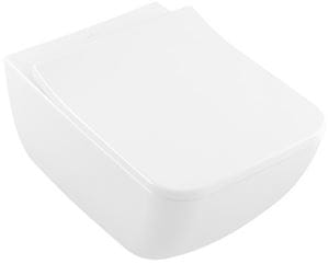 VILLEROY & BOCH VERITY LINE závesné WC, so SoftClosing sedadlom, DirectFlush splachovanie, alpská biela