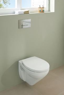 VILLEROY & BOCH VERITY DESIGN 2.0 závesné WC, so SoftClosing sedadlom, DirectFlush splachovanie, alpská biela 5C97HR01 Obrázek - fotka