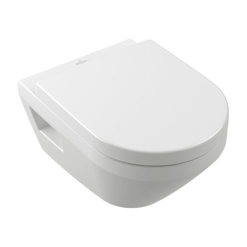 VILLEROY & BOCH VERITY závesné WC, so SoftClosing sedadlom, TwistFlush splachovanie, alpská biela 5C94CL01 Obrázek - Hlavní obrázek