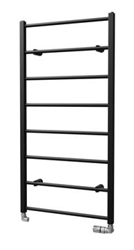 CONCEPT 200 RELAX kúpeľňový radiátor 600/1175, klasické pripojenie, čierna perla S22