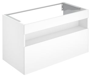 KEUCO STAGELINE skrinka pod umývadlo 100x49x62, 5 cm, 1 zásuvka, 1 polica, s osvetlením, matná biela