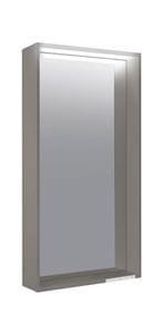 KEUCO PLAN zrkadlo 85x46 cm, s osvetlením, s reguláciou stmievania a teploty svetla
