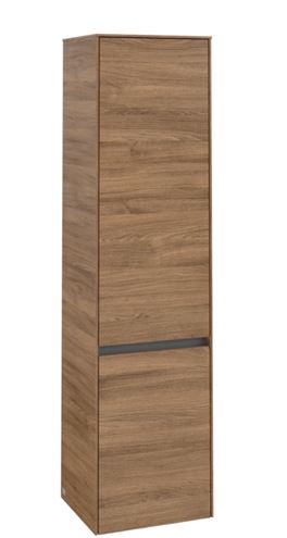 VILLEROY & BOCH COLLARO vysoká skrinka 40,4x34,9x153,8 cm, 2 dvierka, pánty vľavo, Oak Kansas C03300RH Obrázek - Hlavní obrázek