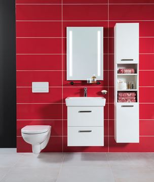 JIKA LYRA PLUS VIVA skrinka pod umývadlo 53,9x41,6x55 cm, 2 zásuvky, biela H40J3844023001 Obrázek - fotka