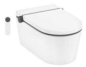 HANSGROHE LAVA PURA ELEMENT S závesným WC s bidetovým sedadlom, SoftClosing, AquaHelix Flush, HygieneEffect