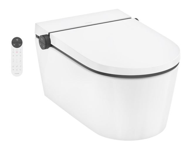 HANSGROHE LAVA PURA ELEMENT S závesným WC s bidetovým sedadlom, SoftClosing, AquaHelix Flush, HygieneEffect 63021450 Obrázek - Hlavní obrázek