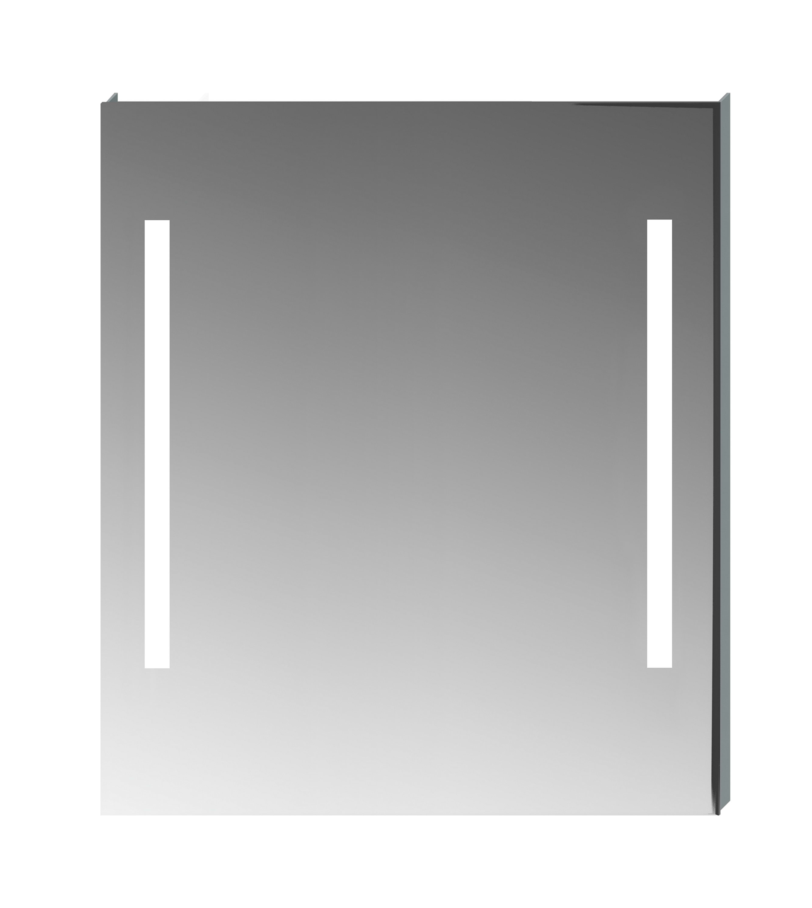 JIKA CLEAR zrkadlo 100x81 cm, s osvetlením H4557651731441 Obrázek - Hlavní obrázek