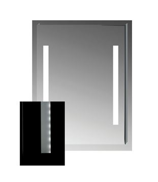 JIKA CLEAR zrkadlo 100x81 cm, s osvetlením H4557651731441 Obrázek - fotka