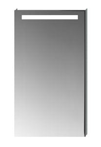 JIKA CLEAR zrkadlo 45x81 cm, s osvetlením