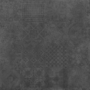 ABITARE ICON dekor 60x60cm, black