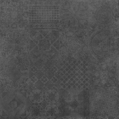 ABITARE ICON dekor 60x60cm, black ICON BLACK DEC 60 R Obrázek - Hlavní obrázek