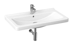 JIKA CUBITO umývadlo 85 cm, s otvorom pre batériu a prepadom, Jika perla