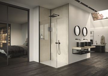 HÜPPE SELECT+ stena walk-in 110x200 cm, White Edition/číre sklo SL1108.182.322 Obrázek - fotka