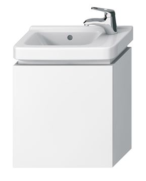 JIKA CUBITO PURE skrinka pod umývadlo 44x24,1x48 cm, 1 dvierka, lesklá biela