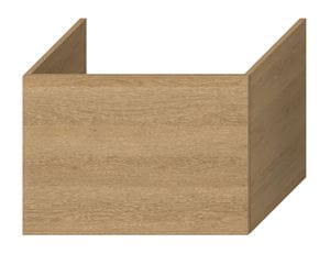 JIKA CUBITO PURE nízka skrinka 64x46,7x45 cm, 1 zásuvka, Push-open, dub