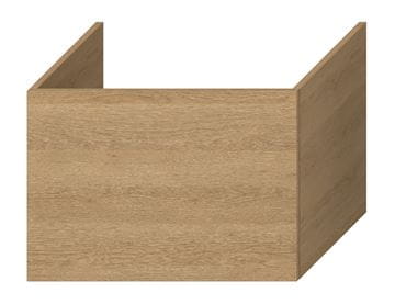JIKA CUBITO PURE nízka skrinka 64x46,7x45 cm, 1 zásuvka, Push-open, dub
