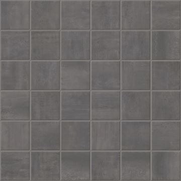 CENTURY TITAN mozaika 30x30(4,7x4,7) cm, lepená na sieti, metal efekt, aluminium