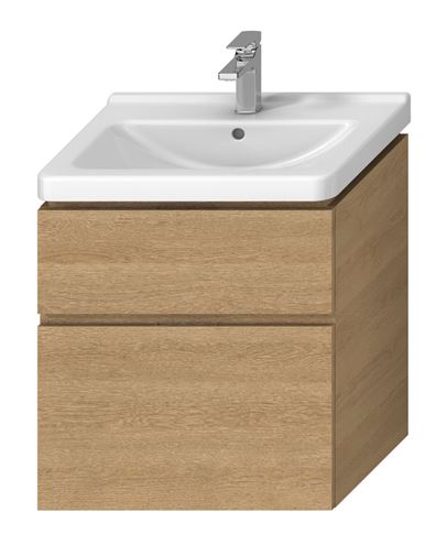 JIKA CUBITO PURE skrinka pod umývadlo 64x46,7x68,3 cm, 2 zásuvky, Push-open, dub H40J4244025191 Obrázek - Hlavní obrázek