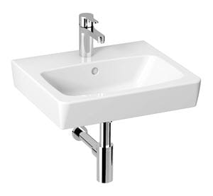 JIKA LYRA PLUS umývadlo 50 cm, s otvorom pre batériu a prepadom