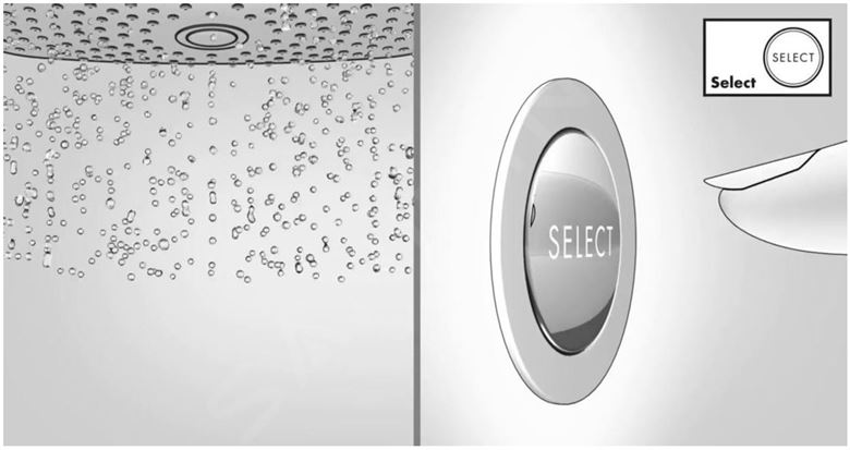 HANSGROHE ACTIVERA SELECT S 2JET sprchová súprava 3-dielna, ručná sprcha pr. 95 mm, 2 prúdy, tyč, hadica, EcoSmart, chróm 28046000 Obrázek - fotka