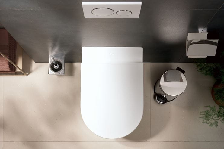 HANSGROHE ELUPURA ORIGINAL S závesné WC so sedadlom, AquaChannel Flush splachovanie 60207450 Obrázek - fotka