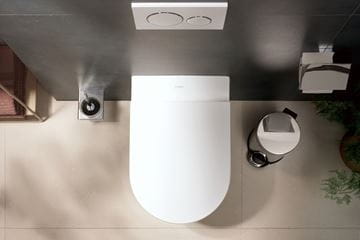 HANSGROHE ELUPURA ORIGINAL S závesné WC so sedadlom, AquaChannel Flush splachovanie 60207450 Obrázek - fotka