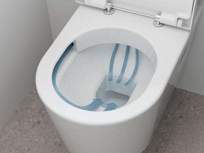 HANSGROHE ELUPURA ORIGINAL S závesné WC so sedadlom, AquaChannel Flush splachovanie 60207450 Obrázek - fotka