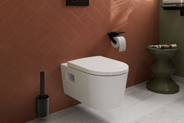 HANSGROHE ELUPURA ORIGINAL S závesné WC so sedadlom, AquaChannel Flush splachovanie 60207450 Obrázek - fotka