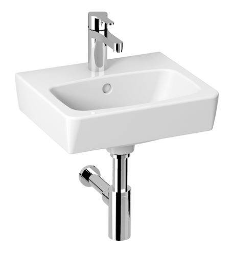 JIKA LYRA PLUS umývadielko 40 cm, s otvorom pre batériu a prepadom H8153800001041 Obrázek - Hlavní obrázek