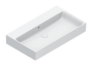 CATALANO PREMIUM umývadlo 80 cm, s prepadom, Cataglaze+Silver Titanium