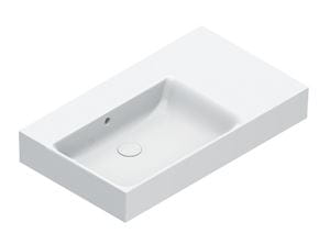 CATALANO PREMIUM umývadlo 80 cm, s prepadom, Cataglaze+Silver Titanium