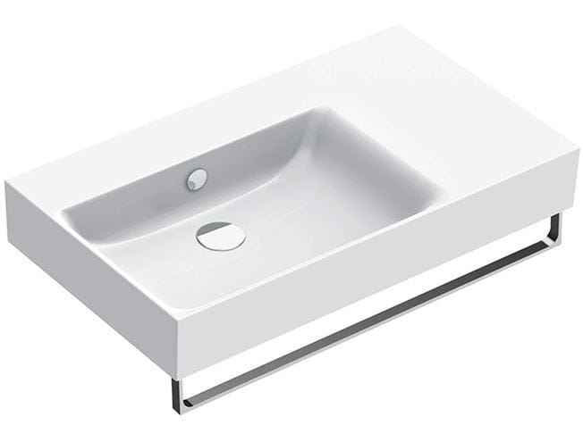 CATALANO PREMIUM umývadlo 80 cm, s prepadom, Cataglaze+Silver Titanium 0220840001 Obrázek - fotka