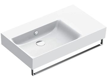 CATALANO PREMIUM umývadlo 80 cm, s prepadom, Cataglaze+Silver Titanium 0220840001 Obrázek - fotka