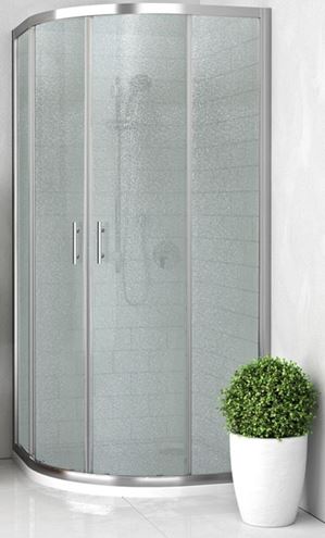 EASY ELR2 800 LH/GR sprchovací kút 80x80 cm, R550, posuvné dvere, brillant/sklo grape 542-8000000-00-11 Obrázek - Hlavní obrázek