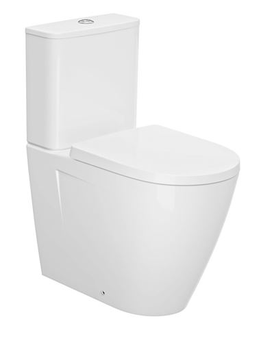 JIKA CUBITO STYLE WC kombi misa, Vortex/Rimless splachovanie, Dual-Flush, vario odpad, bočné napúšťanie H8244210000001 Obrázek - Hlavní obrázek