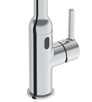 HANSA VANTIS STYLE Hybrid drezová senzorová batéria, napájanie zo siete, Bluetooth, brúsená oceľ 5421220980 Obrázek - fotka
