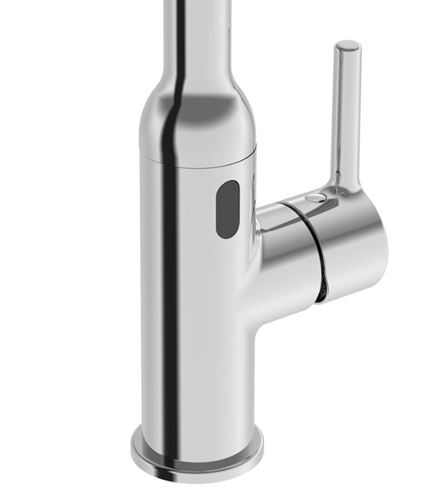 HANSA VANTIS STYLE Hybrid drezová senzorová batéria, napájanie zo siete, Bluetooth, brúsená oceľ 5421220980 Obrázek - fotka