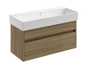 CATALANO PREMIUM skrinka pod umývadlo 95,9x44,5x45 cm, 2 zásuvky, mat agave