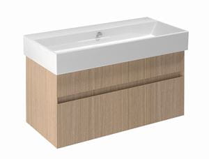 CATALANO PREMIUM skrinka pod umývadlo 95,9x44,5x45 cm, 2 zásuvky, rovere combusto