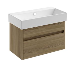 CATALANO PREMIUM skrinka pod umývadlo 75,9x44,5x45 cm, 2 zásuvky, mat agave