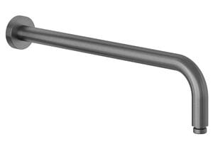 KLUDI A-QA sprchové rameno 410 mm, nástenné, kartáčovaný gun metal