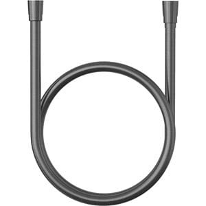 KLUDI SUPARAFLEX sprchová hadica 1600 mm, hladká, s ochranou proti prekrúteniu, plast, kartáčovaný gun metal