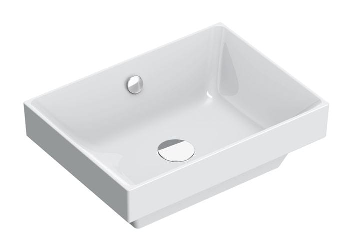 CATALANO ZERO umývadlo 50 cm, s prepadom, Cataglaze+Silver Titanium 0124500001 Obrázek - Hlavní obrázek