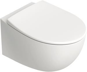 CATALANO GREEN ONE závesné WC, so SoftClose sedadlom, Silentech splachovanie, Cataglaze+Silver Titanium